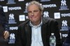 FILE - New York Yankees' president Randy Levine attends a news conference at Yankee Stadium, on Dec. 21, 2022, in New York. Randy Levine has joined AC Milan’s board of directors, the soccer club announced Saturday. The move comes nearly five months after the Yankees purchased a minority stake in Milan and RedBird Capital Partners acquired a controlling interest in the seven-time European champion for 1.2 billion euros ($1.3 billion). (AP Photo/Seth Wenig, File)