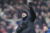 Liverpool's manager Jurgen Klopp waves after the English Premier League soccer match between Liverpool and Chelsea at Anfield stadium in Liverpool, England, Saturday, Jan. 21, 2023. (AP Photo/Jon Super)