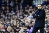 Everton's head coach Frank Lampard looks out during the English Premier League soccer match between Everton and Southampton at Goodison Park in Liverpool, England, Saturday, Jan. 14, 2023. (AP Photo/Jon Super)
