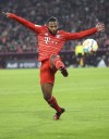 Bayern's Serge Gnabry in action during the Bundesliga soccer match between Bayern Munich and FC Cologne at the Allianz Arena in Munich, Germany, Tuesday, Jan. 24, 2023. (AP Photo/Alexandra Beier)