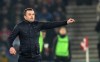 Southampton's manager Nathan Jones gives instructions to his players during the EFL Cup semifinal, first leg soccer match between Southampton and Newcastle United at St Mary's Stadium in Southampton, England, Tuesday, Jan. 24, 2023. (AP Photo/Kin Cheung)