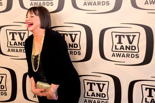 FILE - Cindy Williams arrives to the TV Land Awards 10th Anniversary in New York on April 14, 2012. Williams, who played Shirley opposite Penny Marshall's Laverne on the popular sitcom 