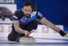Scotland skip David Murdoch makes a shot during the 10th draw against Netherlands at the Men's World Curling Championships in Edmonton,Tuesday, April 4, 2017. Two-time world champion Murdoch has been named Curling Canada's new high-performance director. THE CANADIAN PRESS/Jonathan Hayward