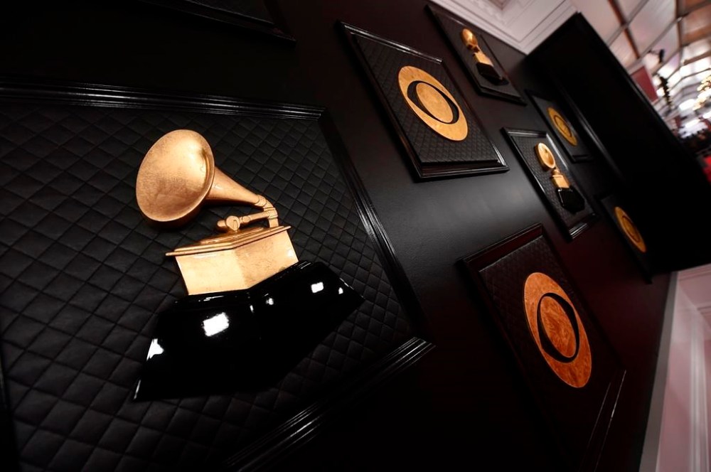 A view of the red carpet appears prior to the start of the 62nd annual Grammy Awards on Jan. 26, 2020, in Los Angeles. THE CANADIAN PRESS/Jordan Strauss-Invision-AP