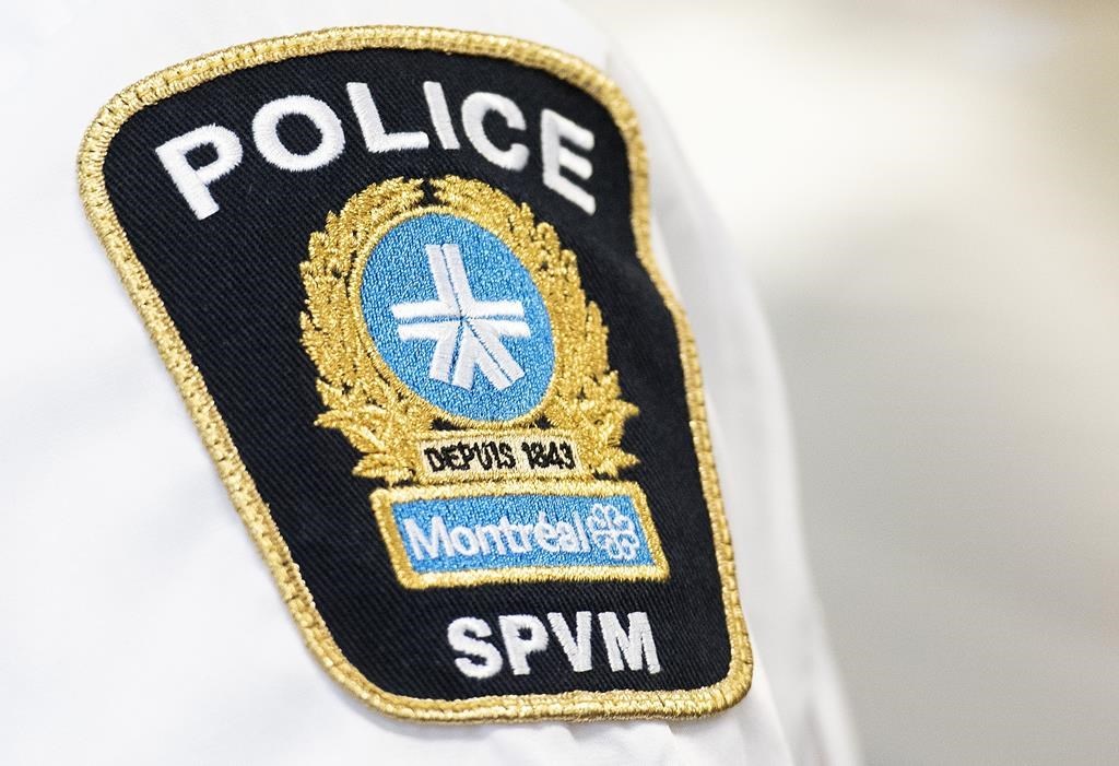 A prominent Quebec businessman says he's stepping down from his roles with an electronics parts company he owns to focus on protecting his reputation amid allegations reported this week that he paid teens for sex. A Montreal police badge is shown in Montreal, Thursday, August 4, 2022. THE CANADIAN PRESS/Graham Hughes