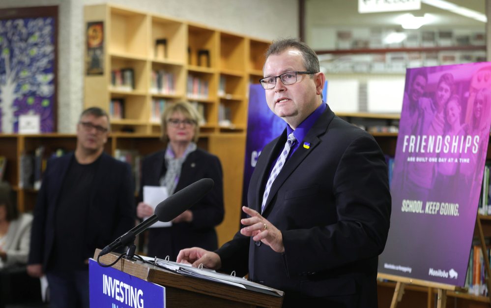 Education and Early Childhood Learning Minister Wayne Ewasko. (Ruth Bonneville / Winnipeg Free Press)