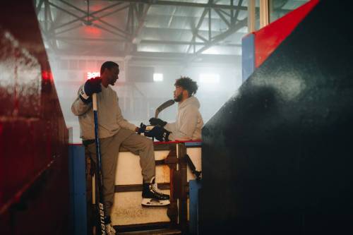 ELEVATION PICTURES
                                Black Ice, a 2022 film that explores the racism Black hockey players face, will be screened on Feb. 16 at the Canadian Museum for Human Rights.