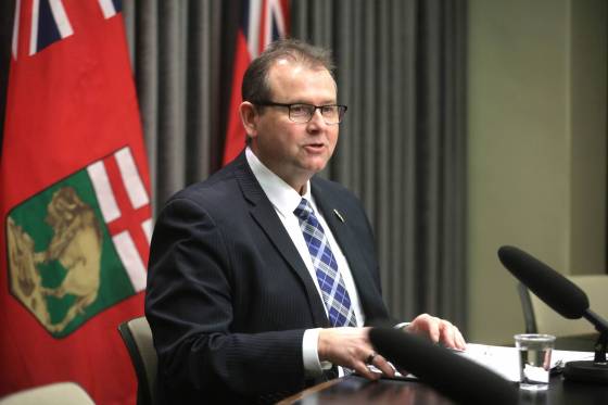 Education Minister Wayne Ewasko (Ruth Bonneville/ Winnipeg Free Press)