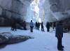 Jasper’s Icewalk in 50-metre-deep Maligne Canyon. Walk like a penguin and you’ll be fine.
