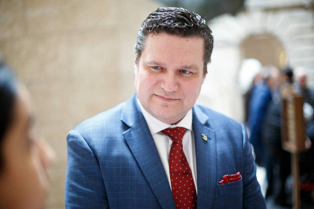 Consumer Protection and Government Services Minister James Teitsma will lead a provincial pre-budget consultation in Winnipeg on Monday. (Mike Deal / Winnipeg Free Press files)