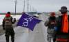 JOHN WOODS / FREE PRESS FILES
                                Protesters began demonstrating at the Brady Road landfill in December, to back their demand for a search of the south Winnipeg site for the remains of missing and murdered Indigenous women and girls.