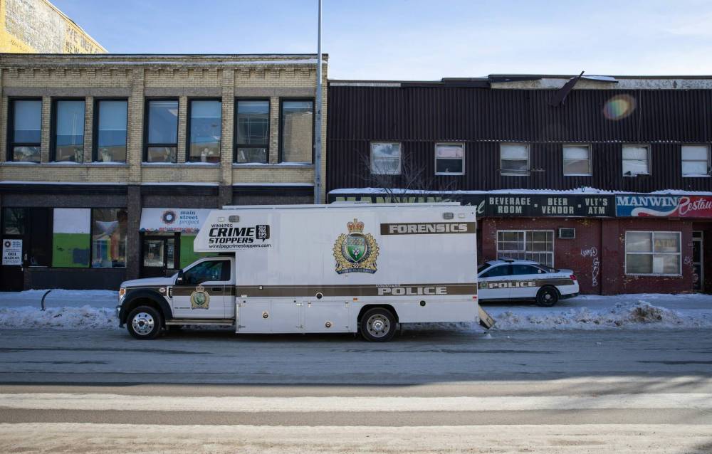 JESSICA LEE / WINNIPEG FREE PRESS FILES
Wescoupe, 40, was found dead Jan. 29 inside a suite at the Manwin Hotel on Main Street, just north of Logan Avenue. His body was discovered after a man in his 30s showed up at a city hospital with serious injuries.
