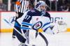 FRANK FRANKLIN III / THE ASSOCIATED PRESS
                                Winnipeg Jets goaltender Connor Hellebuyck (37) protects his net during the second period of an NHL hockey game against the New Jersey Devils, Sunday, Feb. 19, 2023, in Newark, N.J.