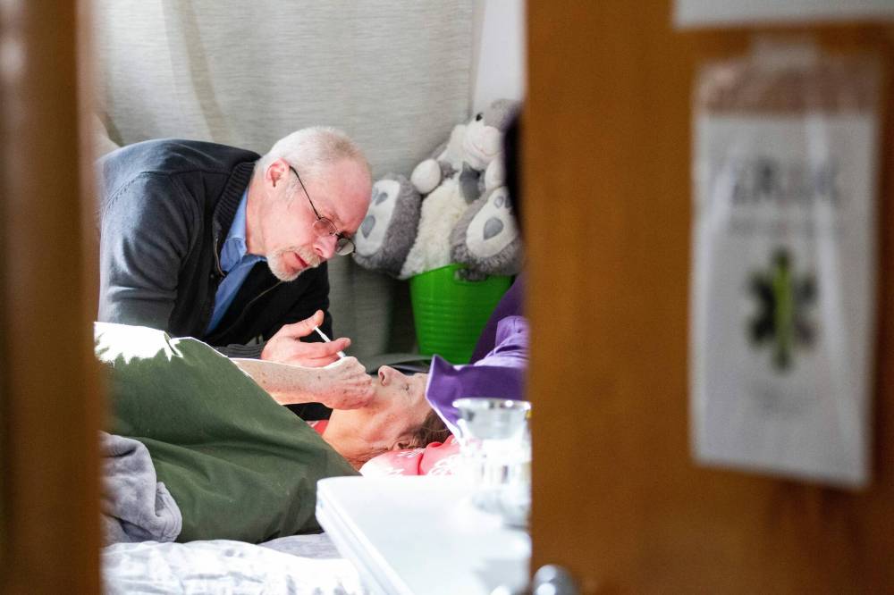 MIKAELA MACKENZIE / WINNIPEG FREE PRESS
Eric De Schepper said the battle to get the promised help took time away from what he had left with his common-law wife Ellis. And he said not getting any assistance reduced her quality of life in her last weeks.