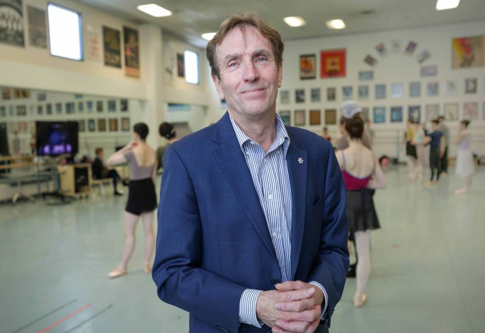 RUTH BONNEVILLE / WINNIPEG FREE PRESS
In the spring of 2025, Lewis will step down from his position at the RWB after nearly 30 years at its artistic helm.