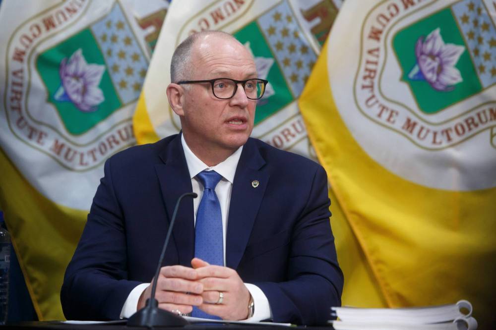 MIKE DEAL / WINNIPEG FREE PRESS FILES
Winnipeg Mayor Scott Gillingham: ‘I really can’t stress enough the importance of establishing a new funding formula for the City of Winnipeg, one that is based on economic activity, revenues generated.’