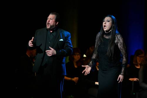 ROBERT TINKER PHOTO
                                David Pomeroy and Nadia Krasteva stole the show during Manitoba Opera&rsquo;s 50th anniversary concert.