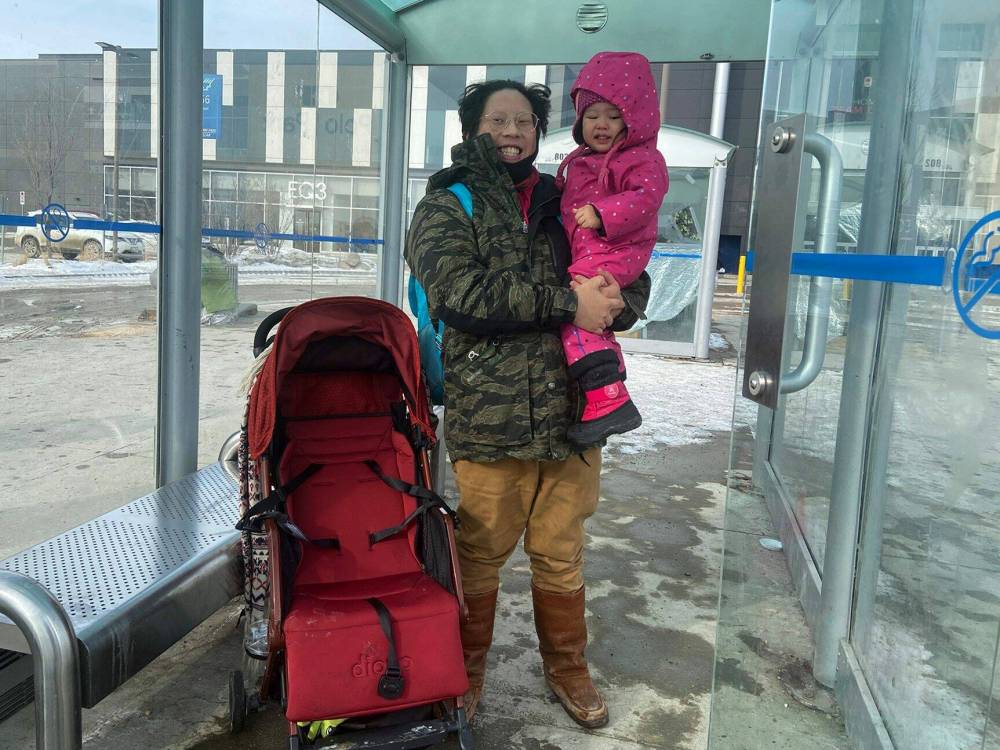 MALAK ABAS / WINNIPEG FREE PRESS
Tiger Pangilinan said he usually feels safe on the bus, but since the birth of his 18-month-year-old daughter, he has found himself more aware of the risks of taking certain routes.