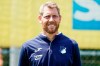 FILE -- Hoffenheim's then goalkeeping coach Michael Rechner poses during the official team photo of TSG 1899 Hoffenheim in Sinsheim, Germany, June 7, 2022. Bayern Munich has signed goalkeeping coach Michael Rechner from Bundesliga rival Hoffenheim to replace the fired Toni Tapalovic. The Bavarian powerhouse says in a brief statement that the 42-year-old Rechner was joining. (Uwe Anspach/dpa via AP, file)