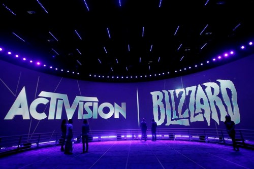 FILE - The Activision Blizzard Booth during the Electronic Entertainment Expo in Los Angeles, June 13, 2013. Activision Blizzard agreed, Friday, Feb. 3, 2023 to pay a $35 million fine to settle federal regulatory charges that it failed to collect and respond to employee complaints of workplace misconduct and violated a federal whistleblower protection rule. (AP Photo/Jae C. Hong, File)