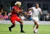 Inter Miami midfielder Rodolfo Pizarro (10) moves the ball past Toronto FC defender Luke Singh (26) during the first half of an MLS soccer match Saturday, Aug. 21, 2021, in Fort Lauderdale, Fla. After being thrown into the deep end with Toronto FC in 2021, Singh found himself facing different challenges last season with FC Edmonton in the CPL. Now the 22-year-old defender is looking to stick with TFC. THE CANADIAN PRESS/AP/Rhona Wise