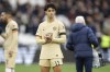 Chelsea's Joao Felix reacts after the English Premier League soccer match between West Ham United and Chelsea in London, Saturday, Feb. 11, 2023. (AP Photo/David Cliff)
