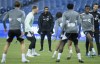 CF Montreal head coach Hernan Losada looks over a practice during the first day of training camp in Montreal on Monday, January 9, 2023. CF Montreal is still in the experimentation phase of camp as it continues pre-season preparations in Florida.THE CANADIAN PRESS/Paul Chiasson