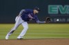 FILE - Minnesota Twins' Royce Lewis fields the ball during a baseball game against the Oakland Athletics in Oakland, Calif., on May 16, 2022. Minnesota's signing of Carlos Correa last month altered the path for top Twins prospects Royce Lewis and Brooks Lee, with Correa cementing their natural position of shortstop for at least the next six years.(AP Photo/Jeff Chiu, File)