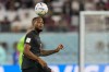 Canada's Cyle Larin is shown in action during the World Cup group F soccer match between Croatia and Canada, at the Khalifa International Stadium in Doha, Qatar, Sunday, Nov. 27, 2022. Canadian international Larin celebrated his first start for Real Valladolid with a goal, albeit in a 2-1 loss to Real Betis on Saturday in Spanish league play. THE CANADIAN PRESS/AP/Aijaz Rahi