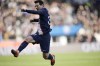 PSG's Lionel Messi celebrates after scoring his side's fourth goal during the French League One soccer match between Paris Saint-Germain and Lille at the Parc des Princes stadium, in Paris, France, Sunday, Feb. 19, 2023. (AP Photo/Christophe Ena)