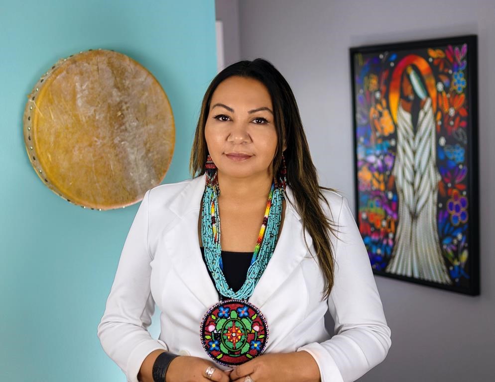 Sheila North, a Cree leader in Manitoba, is shown in a handout photo. The International Commission on Missing Persons says North is working as a program manager for its work to give the federal government advice on unmarked graves at former residential schools. THE CANADIAN PRESS/HO-Oshawa Social Co.**MANDATORY CREDIT**