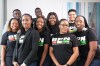 Members of the Black Professionals Network at professional services agency KPMG are seen in an undated handout photo. From left to right, back row: Yemi Ayeni, Kevin Watson, Caleb Larrier, and left to right, front row: Avielle Mc Connie, Jay Henry, Olamiposi Olawole, Annie Mburu, Tarisai Madambi. Experts say commitments to tackle racism in the workplace have not been met with enough action, as a survey released Tuesday by KPMG found more than 70 per cent of Black Canadians still experience racism or microaggressions on the job. THE CANADIAN PRESS/HO-KPMG BPN, *MANDATORY CREDIT*