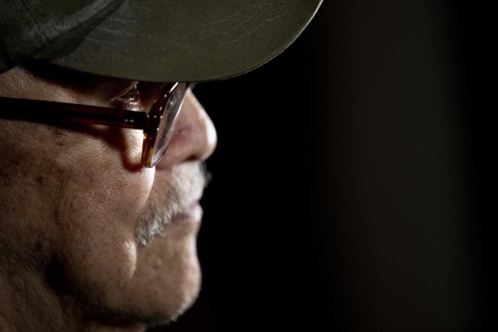 Retired Army Col. Paris Davis, an Ohio native, who is set to receive the Medal of Honor for his service in the Vietnam War sits for an interview with the Associated Press at a hotel in Arlington, Va., Thursday, March 2, 2023. (AP Photo/Andrew Harnik)