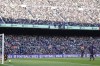 Barcelona's Ferran Torres fails to score a penalty kick during Spanish La Liga soccer match between Barcelona and Valencia at the Camp Nou stadium in Barcelona, Spain, Sunday, March 5, 2023. (AP Photo/Joan Monfort)
