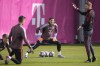 Bayern's goalkeeper Yann Sommer attends a training session in Munich, Germany, Tuesday, March 7, 2023 prior to the Champions League group round of 16 second leg soccer match between Bayern Munich and Paris Saint Germain. Bayern will face PSG on Wednesday, March 8, 2023. (AP Photo/Matthias Schrader)