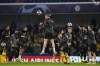 CAPTION CORRECTS DATE Players of Dortmund waRM up prior the Champions League round of 16 second leg soccer match between Chelsea FC and Borussia Dortmund at Stamford Bridge, London, Tuesday March 7 2023. (AP Photo/Alastair Grant)
