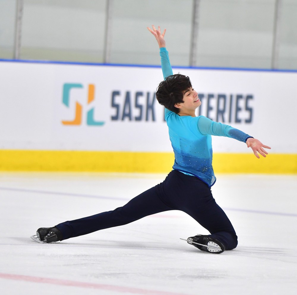 DANIELLE EARL / SKATE CANADA
Howes finished 15 points clear of the rest of the 13-man field.