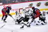 Fred Greenslade / THE CANADIAN PRESS
                                Josh Morrissey (44) bangs home the first of the Jets’ five goals Tuesday night against the Los Angeles Kings.