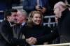 Alastair Grant / The Associated Press
                                Newcastle United Chairman Yasir Al-Rumayyan, left, shakes hands with Manchester United Chairman Avie Glazer as Newcastle club director Amanda Staveley looks on before English League Cup final soccer match Sunday at Wembley Stadium in London.