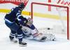 JOHN WOODS / THE CANADIAN PRESS
                                Winnipeg Jets’ Morgan Barron (36) scores on Edmonton Oilers goaltender Jack Campbell (36) during second period NHL action in Winnipeg, Saturday, March 4, 2023.