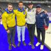 From left: Matt Dunstone, Colton Lott, Kyle Doering, Rob Gordon. (Danielle Inglis / Curling Canada)