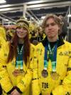 SUPPLIED
                                Team Manitoba archers Chyler Sanders, left, and Ryder Wilson earned two medals each.
