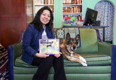 RUTH BONNEVILLE / WINNIPEG FREE PRESS
Filipina author Darlyne Bautista's book 