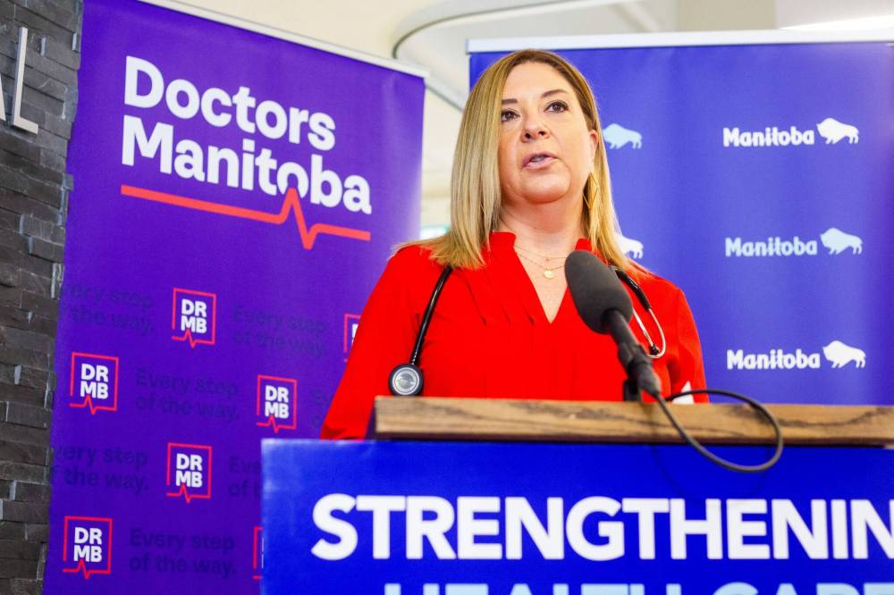 MIKAELA MACKENZIE / WINNIPEG FREE PRESS FILES
Dr. Candace Bradshaw, president of Doctors Manitoba.