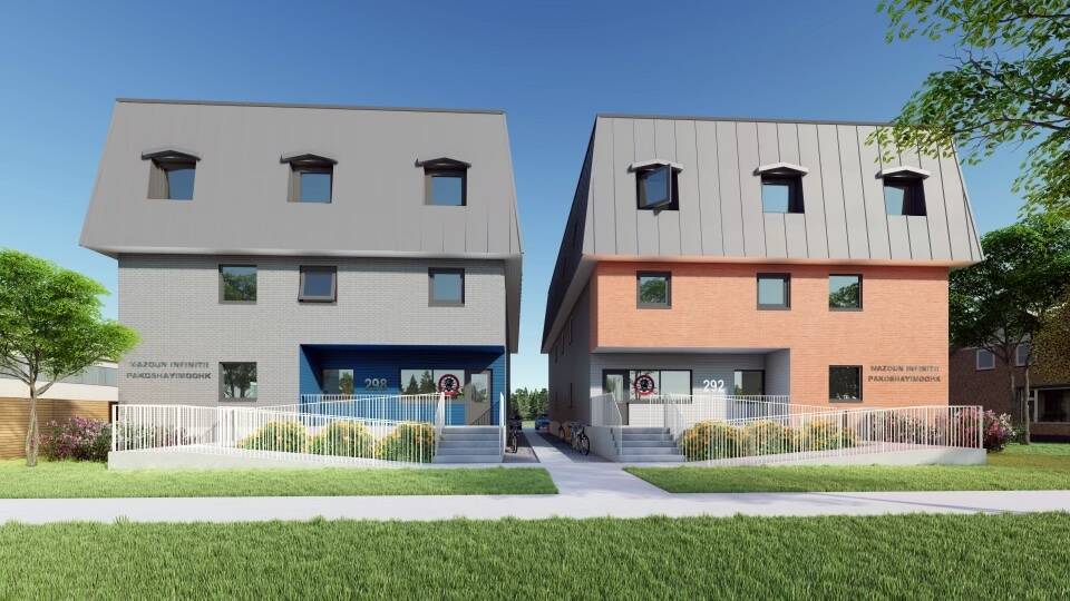 Supplied
A rendering of the Infiniti House of Hope by the Manitoba Métis Federation. The transitional housing project will help youth ages 16-24 who are leaving the care of Metis Child, Family and Community Services.