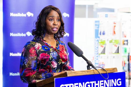 Health minister Audrey Gordon (Mikaela MacKenzie / Winnipeg Free Press files)