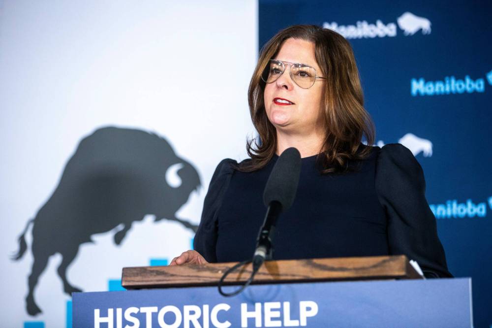 MIKAELA MACKENZIE / WINNIPEG FREE PRESS FILES
It will be the first time the front-runners for premier —PC Premier Heather Stefanson and NDP Leader Wab Kinew — as well as Liberal Leader Dougald Lamont, will square off face to face outside the Manitoba Legislative Assembly.