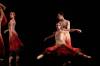 BROOK JONES / WINNIPEG FREE PRESS
                                In Meredith Rainey’s Bound, eight dancers are pushed beyond their comfort zones, vocalizing, slamming their bodies onto the floor and tossing off dizzying pirouettes at warp speed.