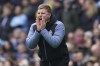 Newcastle's head coach Eddie Howe shouts during the English Premier League soccer match between Manchester City and and Newcastle, at the Etihad stadium in Manchester, England, Saturday, March 4, 2023. (AP Photo/Dave Thompson)