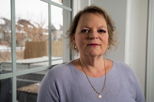 Kerry Toneguzzi poses for a portrait at her home in Kanata, Ont., on Tuesday, March 7, 2023. When she was diagnosed with diabetes in the fall of 2020, her doctor suggested she try Ozempic – a drug approved in Canada to treat diabetes, with a frequent side effect of weight loss. THE CANADIAN PRESS/Spencer Colby